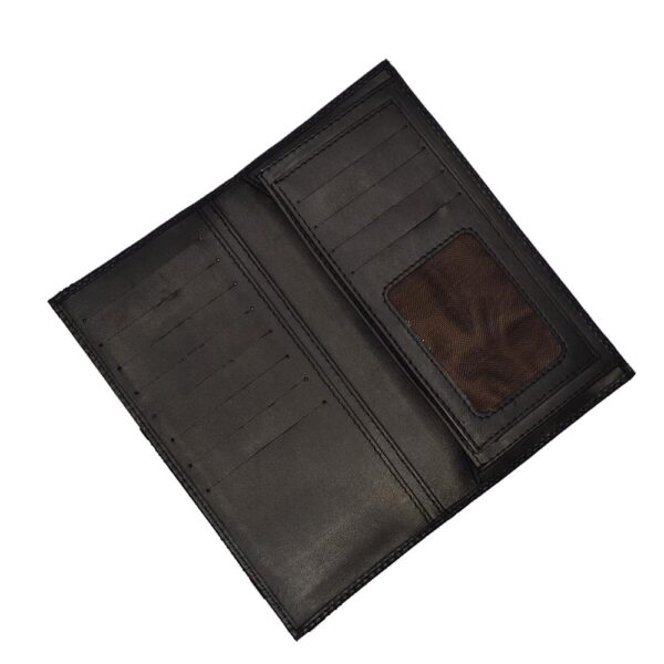 Medium Long Wallet  Black - Image 2